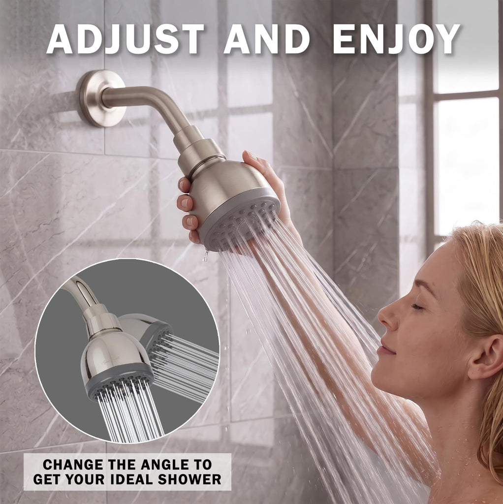 High Pressure Shower Head - 1.8 GPM - Brushed Nickel