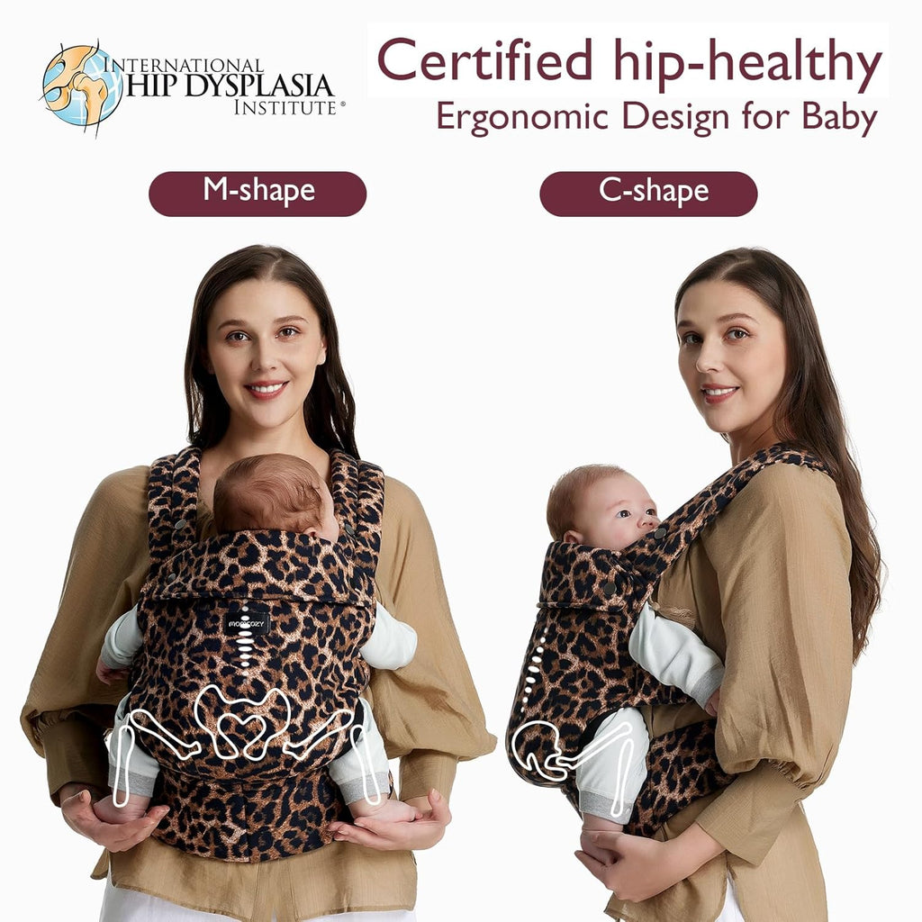 PureHug Baby Carrier - Ergonomic, Cozy and Lightweight for 7-45 lbs