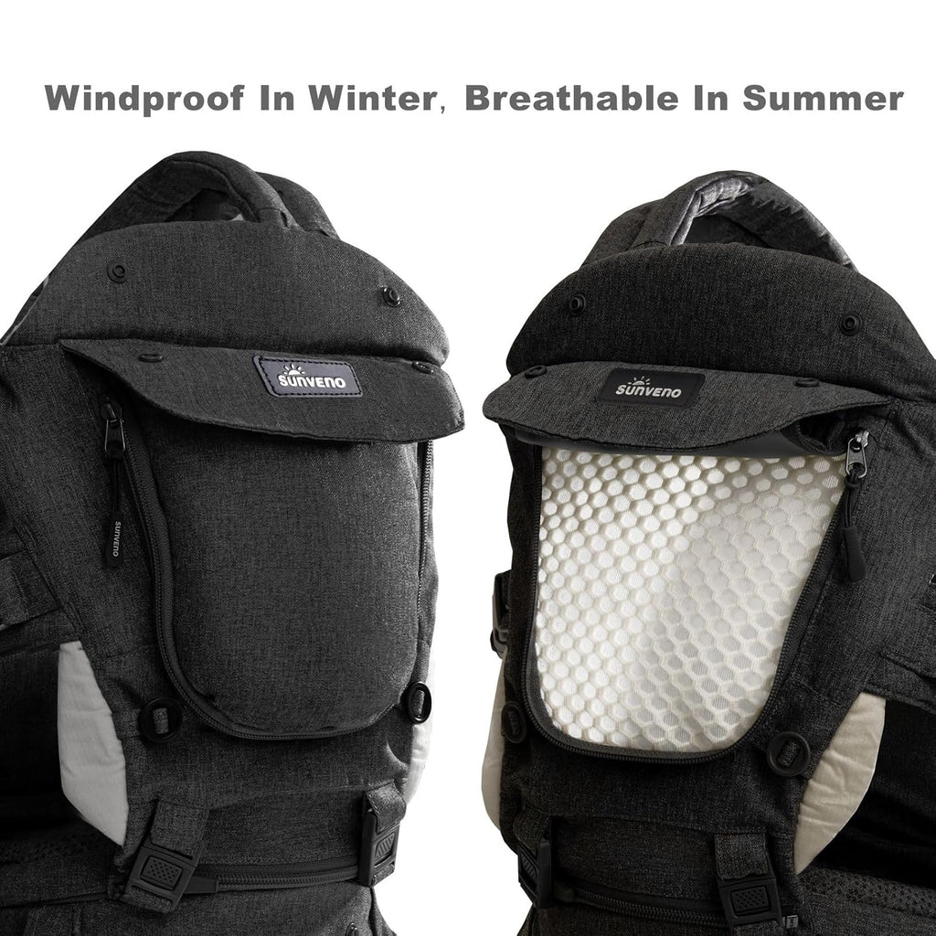 Baby Carrier with Hip Seat,Hip Seat Carrier for Babies & Toddlers,Waist & Back Support,Ergonomic in-1