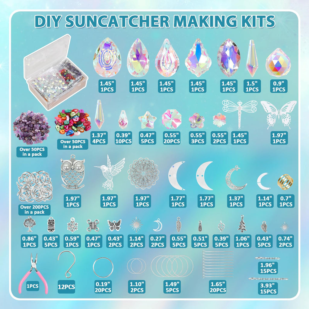 DIY Suncatcher Kit Crystal Suncatchers Making Supplies