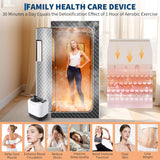 PeakPursuit Sauna Box,Portable Sauna for Home with 4L 1500W Steamer,Portable Steam Sauna Tent with 600D