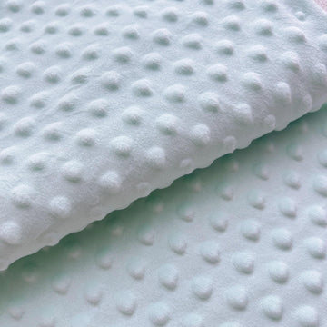 2Yardx62.6 Minky Dot Fabric by The Yard DIY Making Supplies Quilting Patchwork Cushions Plush Fleece Fabric Minky