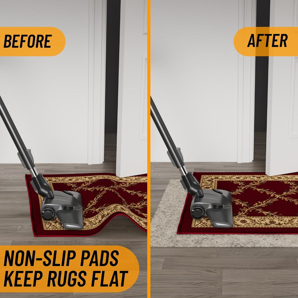 Non Slip Rug Pad Grip 3x5 1/8 Thick, Protection for Any Flooring Surface, Keep Your Runner Rug and Area Rugs