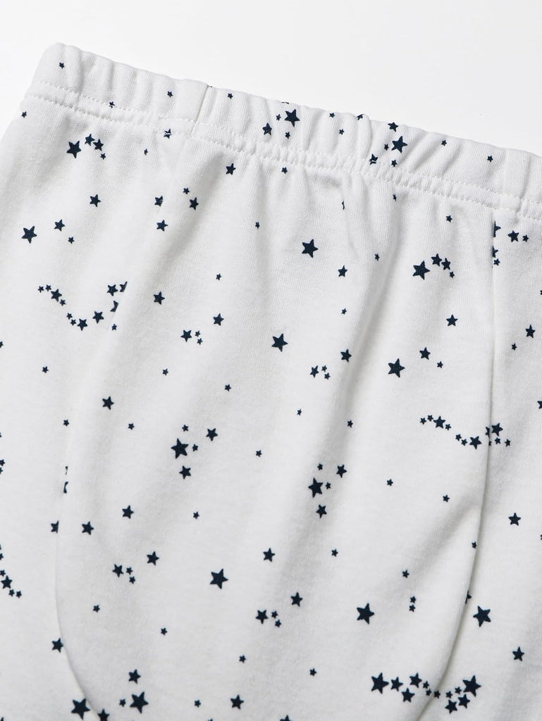 Toddler Pajama Set, Organic Cotton Piece Long Sleeve PJs