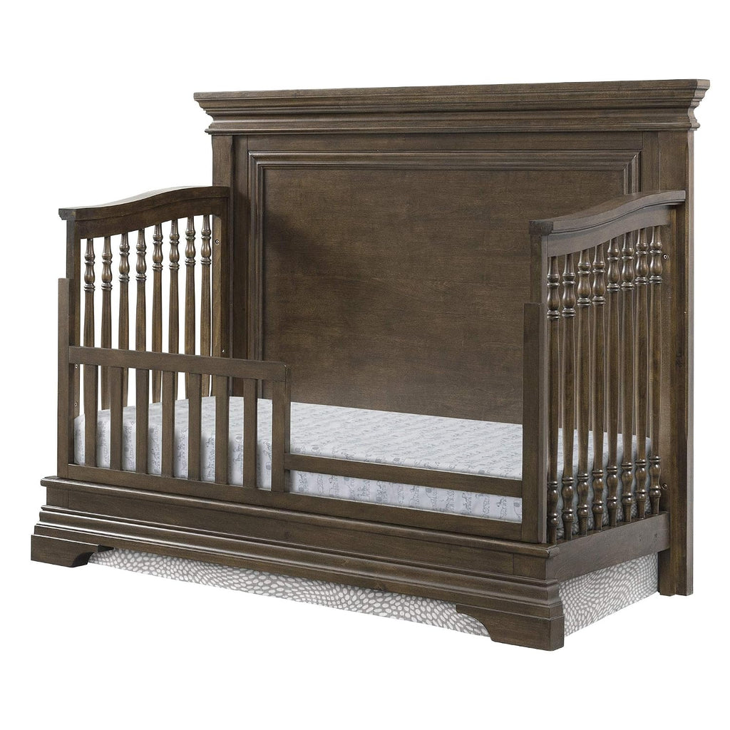 Design Olivia 4 in 1 Convertible Crib, Brushed Rosewood