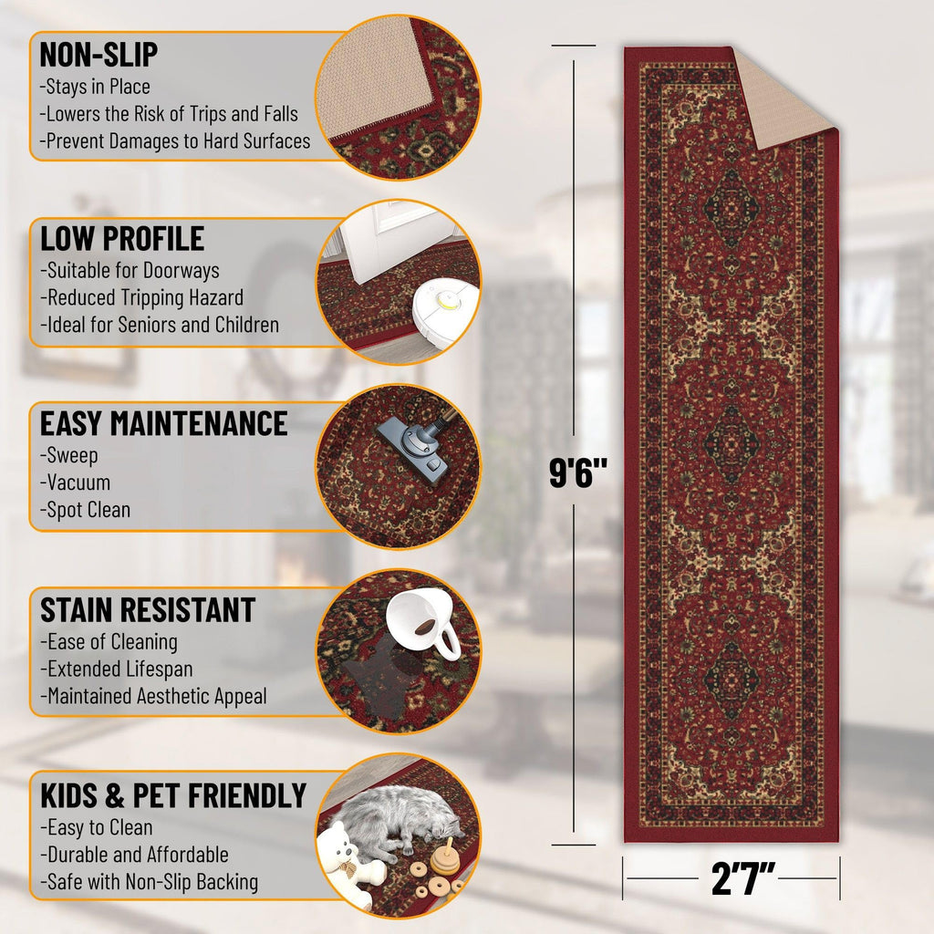 Persian Runner Rug - Kitchen Rug Runners