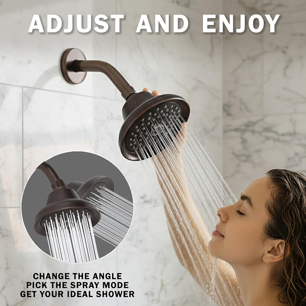 Massage Shower Head With Mist - High Pressure Boosting, Multi-Function