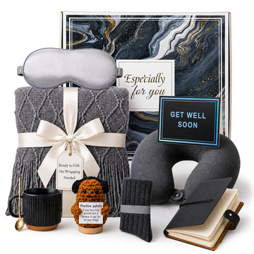 Get Well Soon Gifts for Men - 10PCS Ready to Gift Surgery Care Package