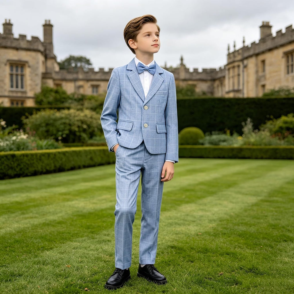 Boys Suit Wedding Ring Bearer Outfit Kids Formal Wear Dress Clothes