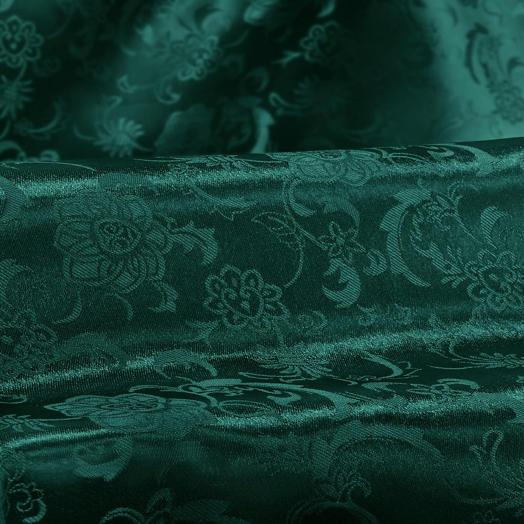 Green Satin Fabric, 1 Yard, 60 Inches Wide