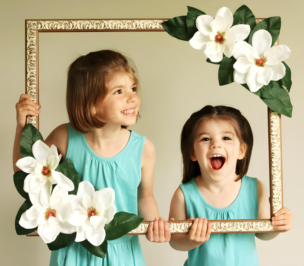23x23 Frame Gold Ornate Whitewashed Wood Picture Square Frame - Picture Frame Includes UV Acrylic, Foam Board