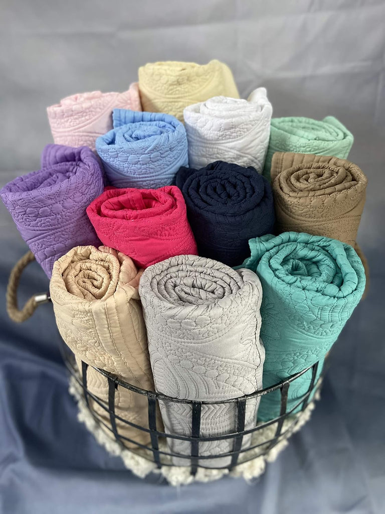 Blanket Quilt | Monogrammed Blankets for Boys and Girls | Embroidered Baby Gifts | (Airplane)
