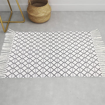 Hand Woven Carpet Tassels Home Decoration Area Rug, Indoor Outdoor Doormat, 2'x3'