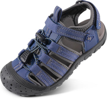 Girls Closed-Toe Water Sandals Hiking Beach Sport Sandals