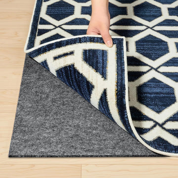 Felt and Rubber Backing Rug Pad, 3"x10" Non-Slip Rug Pads, 1/8" Thick, Under Area Carpet Protective Pads, Cushioned