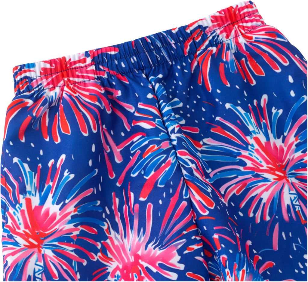 Boys Swim Trunks Summer Toddler Swim Shorts Kids Swimwear Board Shorts with Liner Bathing Suit Bathing Suit