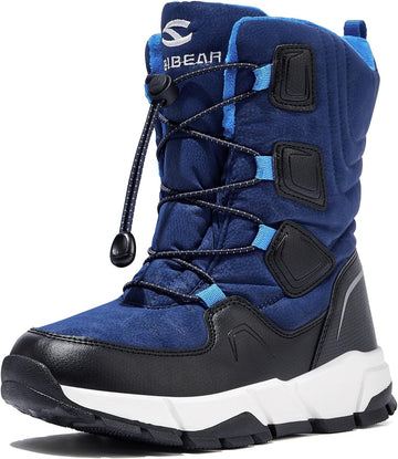 Kids Snow Boots Boys Girls Mid Calf