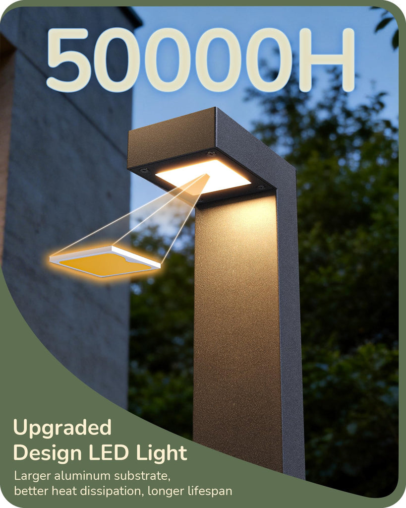Low Voltage Pathway Light Wired, Outdoor Landscape Lighting 12pack