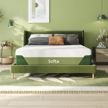 12" Queen Cooling Gel Memory Foam Mattress, Viscose from Bamboo, Medium Firm, Certi-PUR & Oeko-TEX Certified, 10-Year