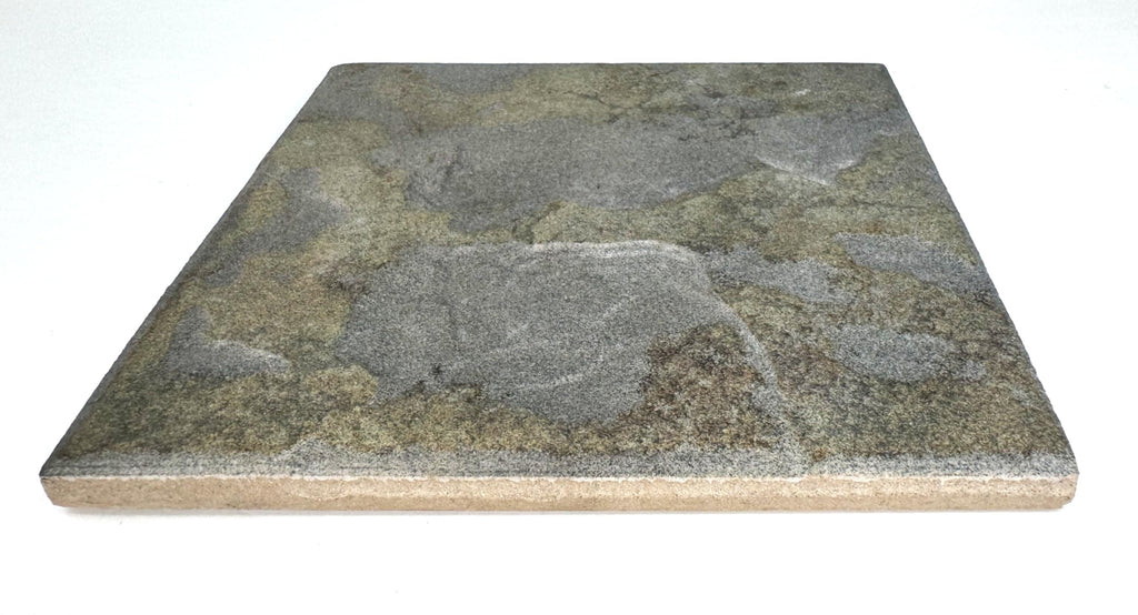 Canyon Mist 6x6 Matte Porcelain Tile - Durable Textured Stone-Look Floor & Wall Tile for Indoor Outdoor Use