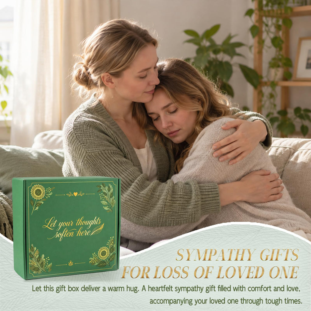 Sympathy Gifts for Loss of Loved One: Condolences Gifts Basket Hug in a Box
