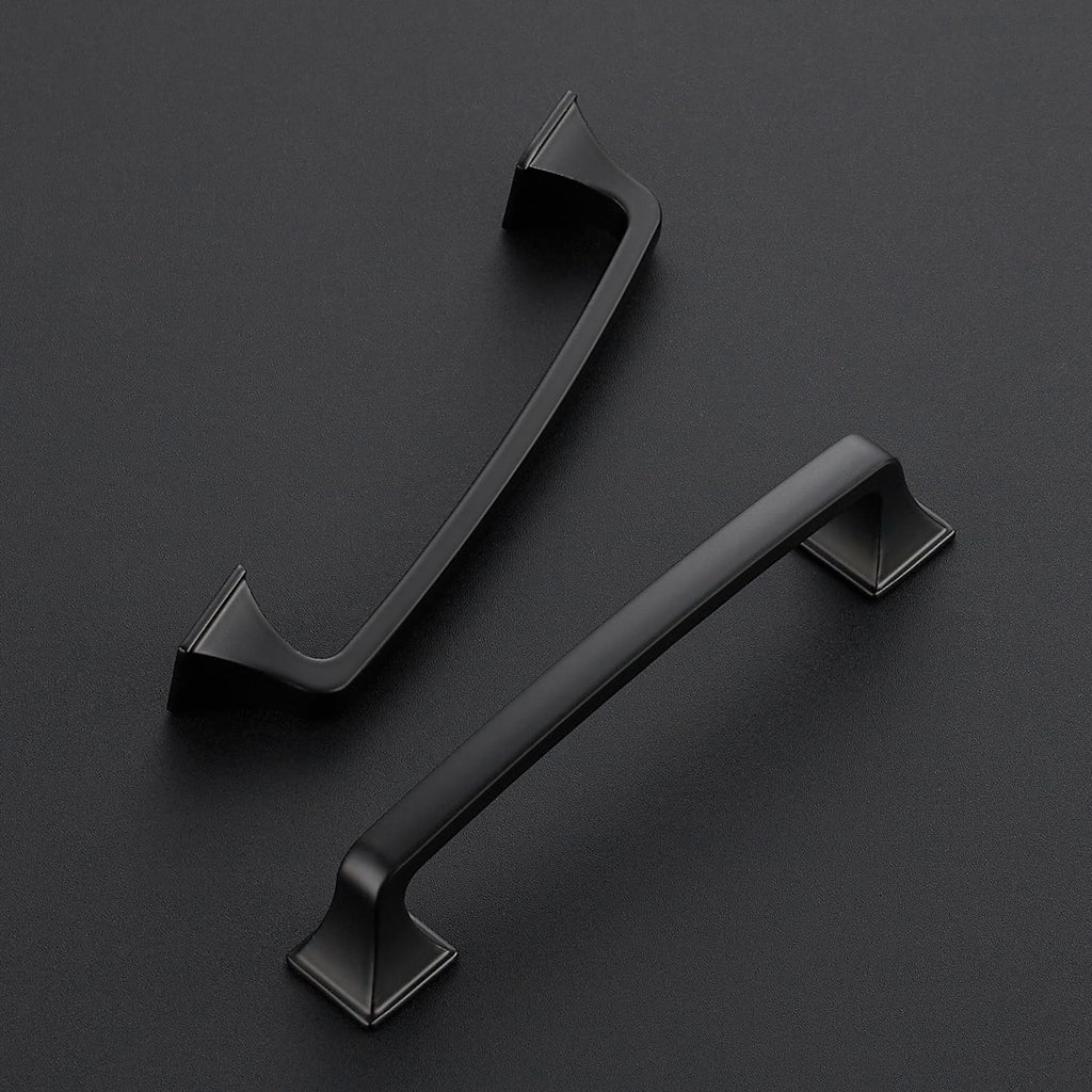 30 Pack Kitchen Cabinet Handles 5 Inch Hole Center Black Cabinet Pulls