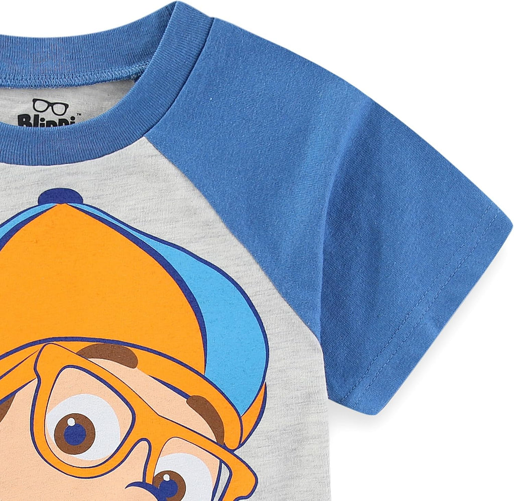 Boys Short Sleeve T-Shirt and French Terry Shorts Set for Toddler and Big Kids