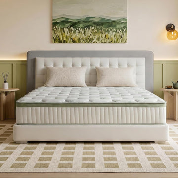 King Size Mattress, 14 Inch Hybrid King Mattress in a Box, Medium Firm Memory Foam Mattress, with Individual Pocket