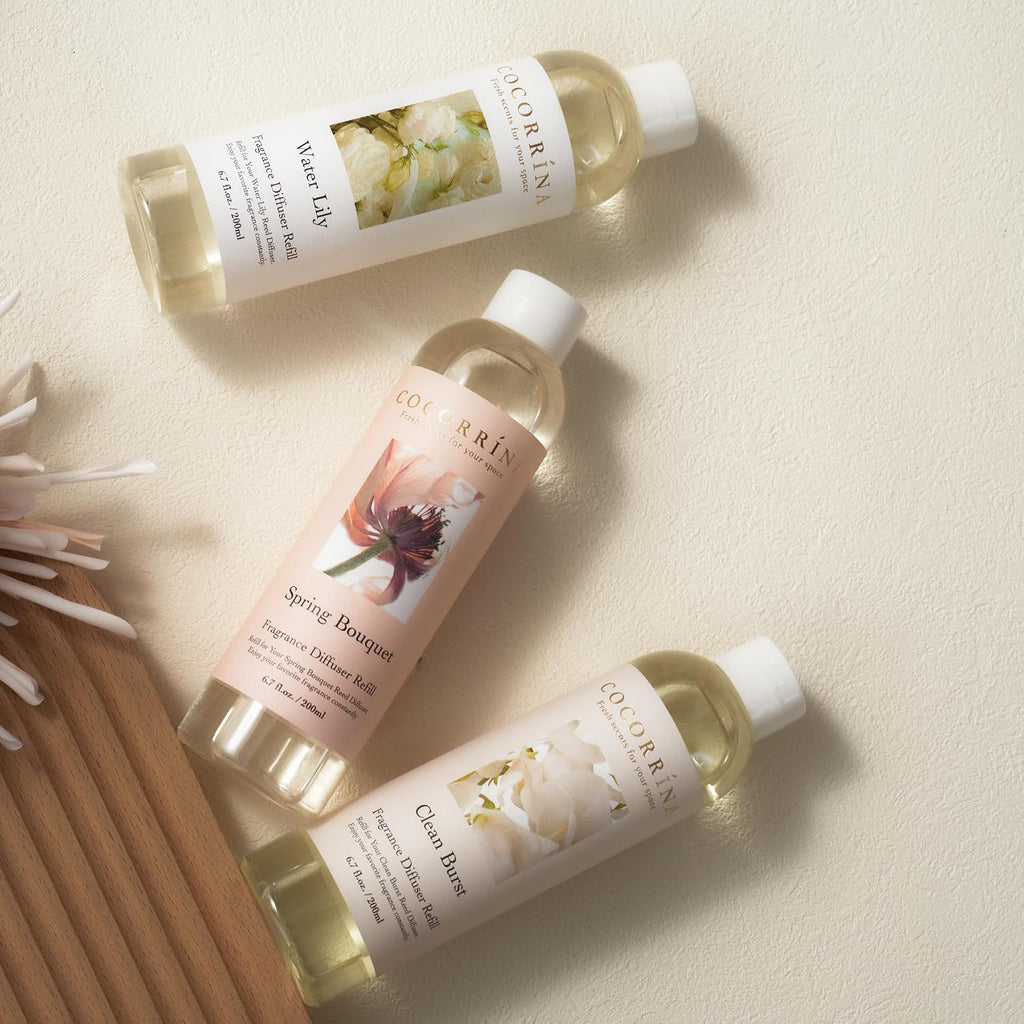 Reed Diffuser Refill - Cashmere Vanilla 6.7 oz / 2 Packs Reed Diffuser Oil Refill - Set of 134