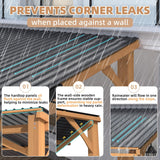 20' x 10' Outdoor Wood Gazebo for Patio, Large Outdoor Lean  - Image 5