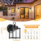 Outdoor Wall Lantern, Exterior Waterproof Wall Sconce Light Fixtures