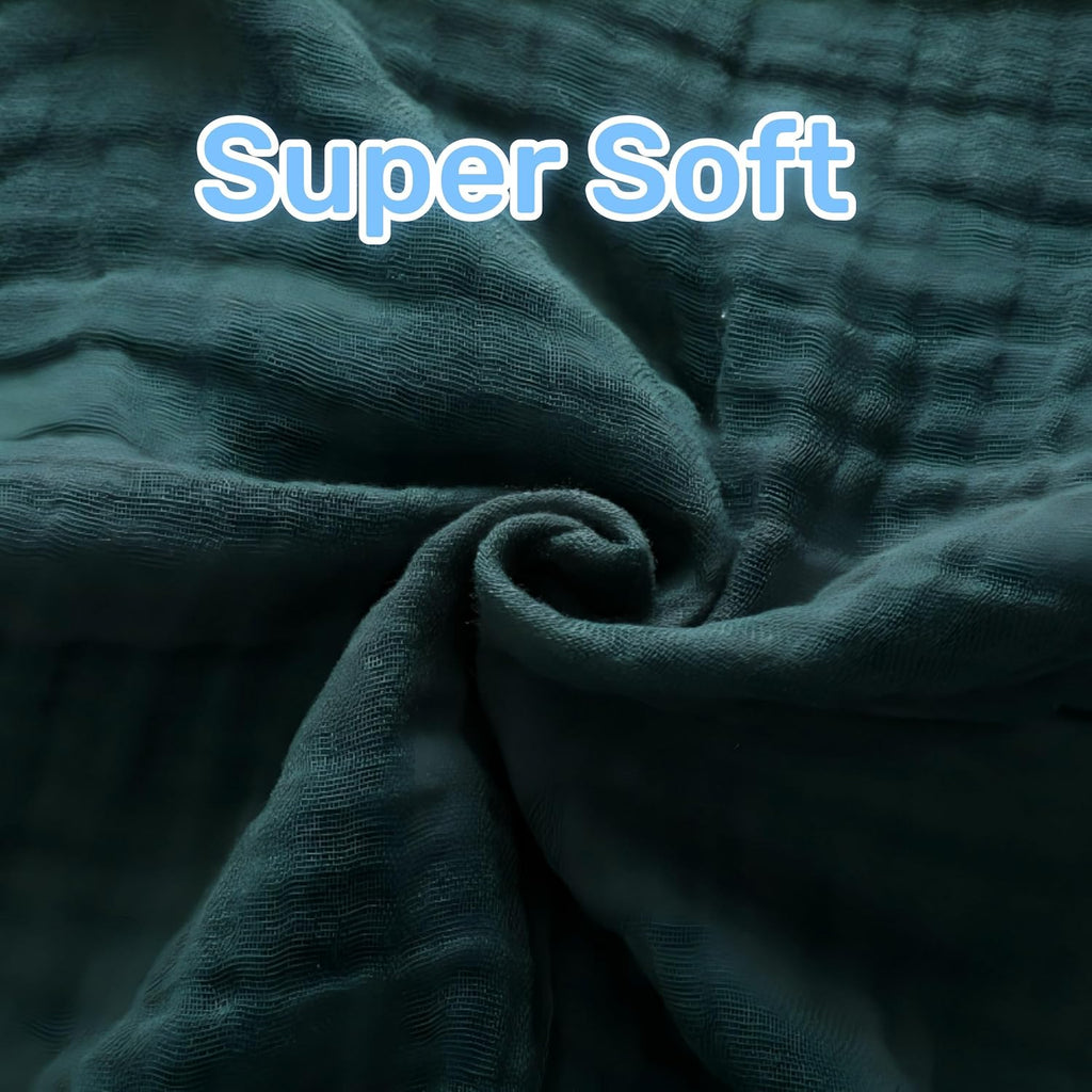 Muslin Swaddle Blankets for Newborn, Cotton Receiving Blankets for Baby
