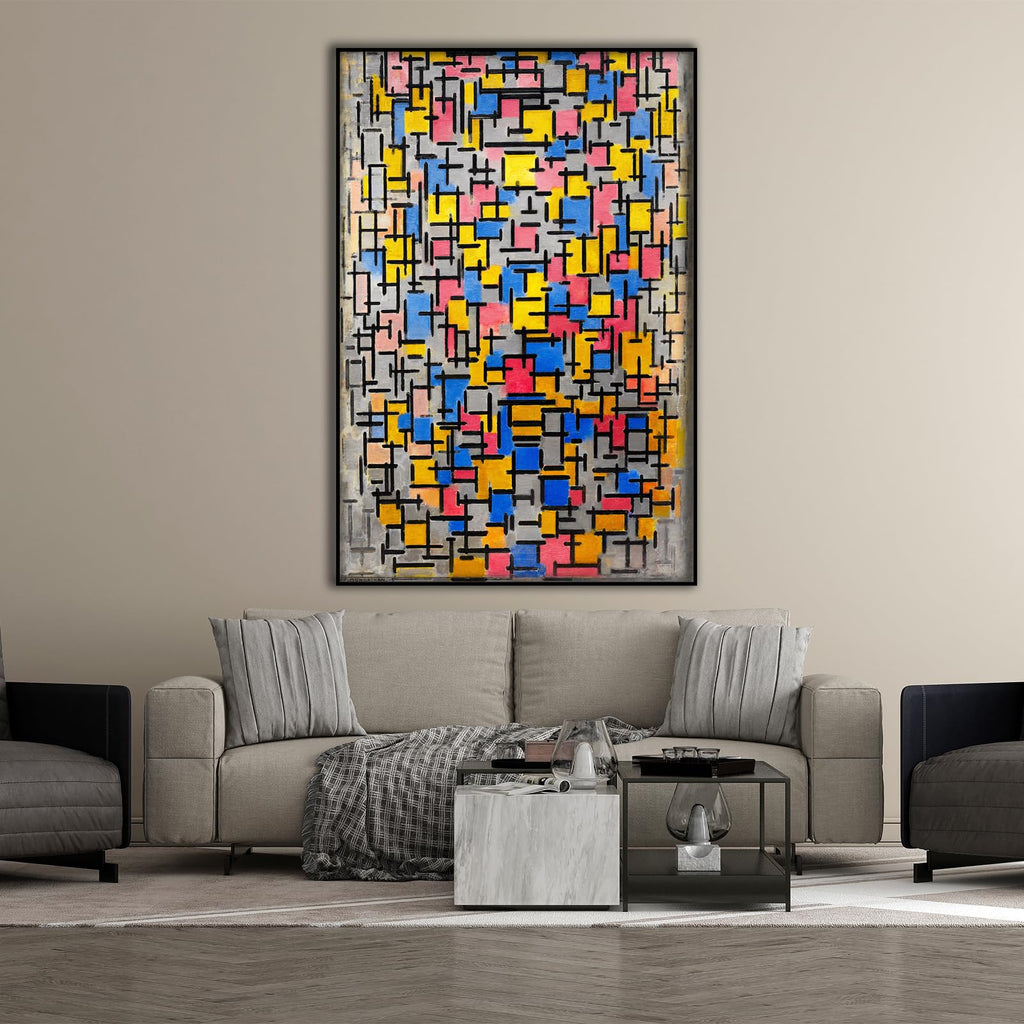 Wassily Kandinsky Wall Art - Composition (1916) Poster - World Famous Oil Painting Reproduction - Impressionist Art