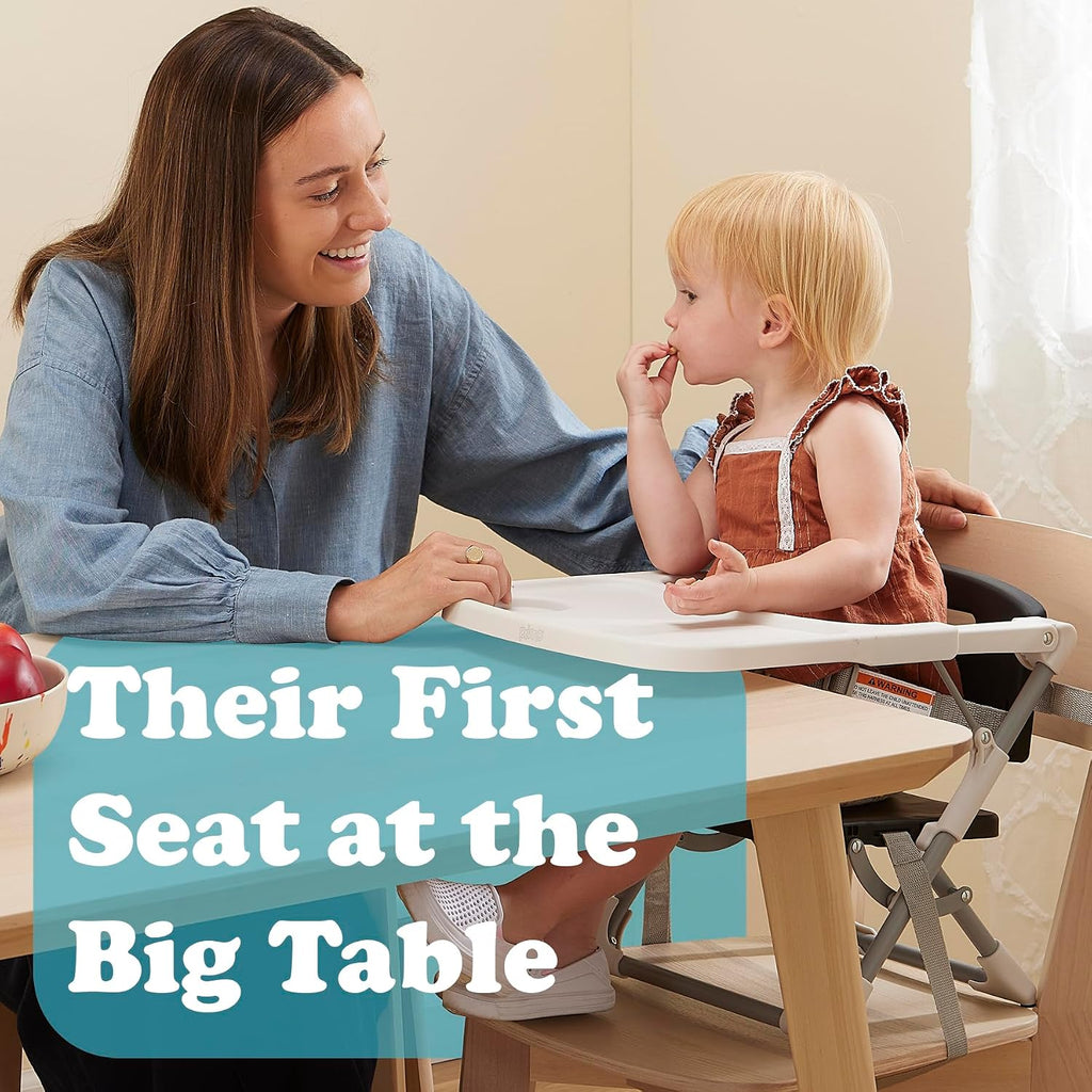 Baby SproutSeat Booster Seat Chair - Portable Folding Design, Travel Baby Beach Essentials, with 3-Point Safety