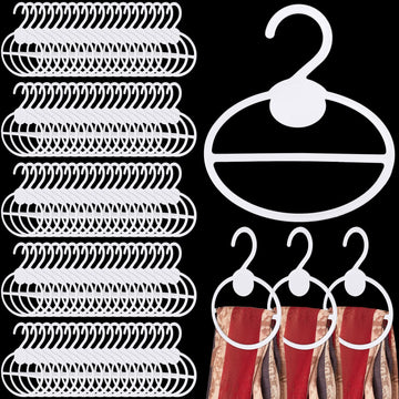 Scarf Hanger Plastic Holder Organizer Space Saving Scarf Organizer Clothes Hanger for Scarves Headscarves Clothing