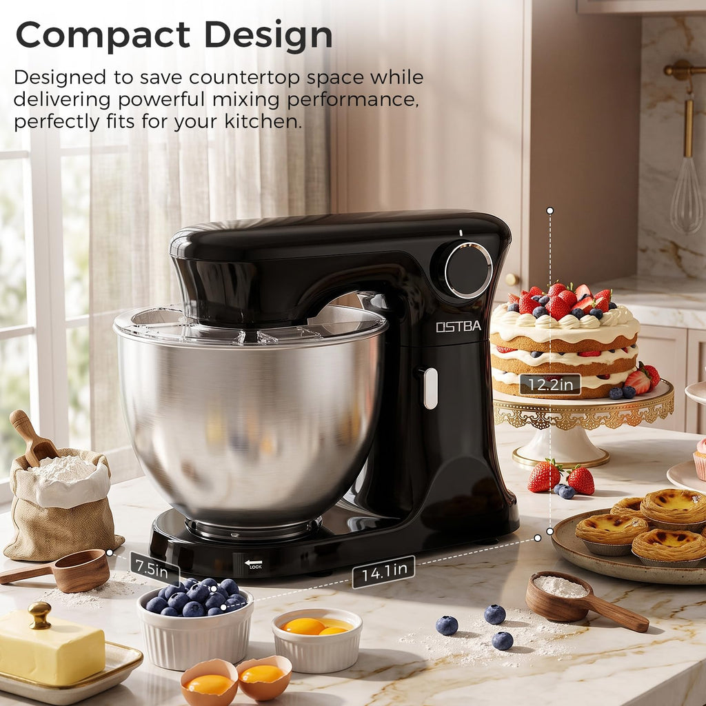 Stand Mixer, 8.5QT Electric Kitchen Mixer