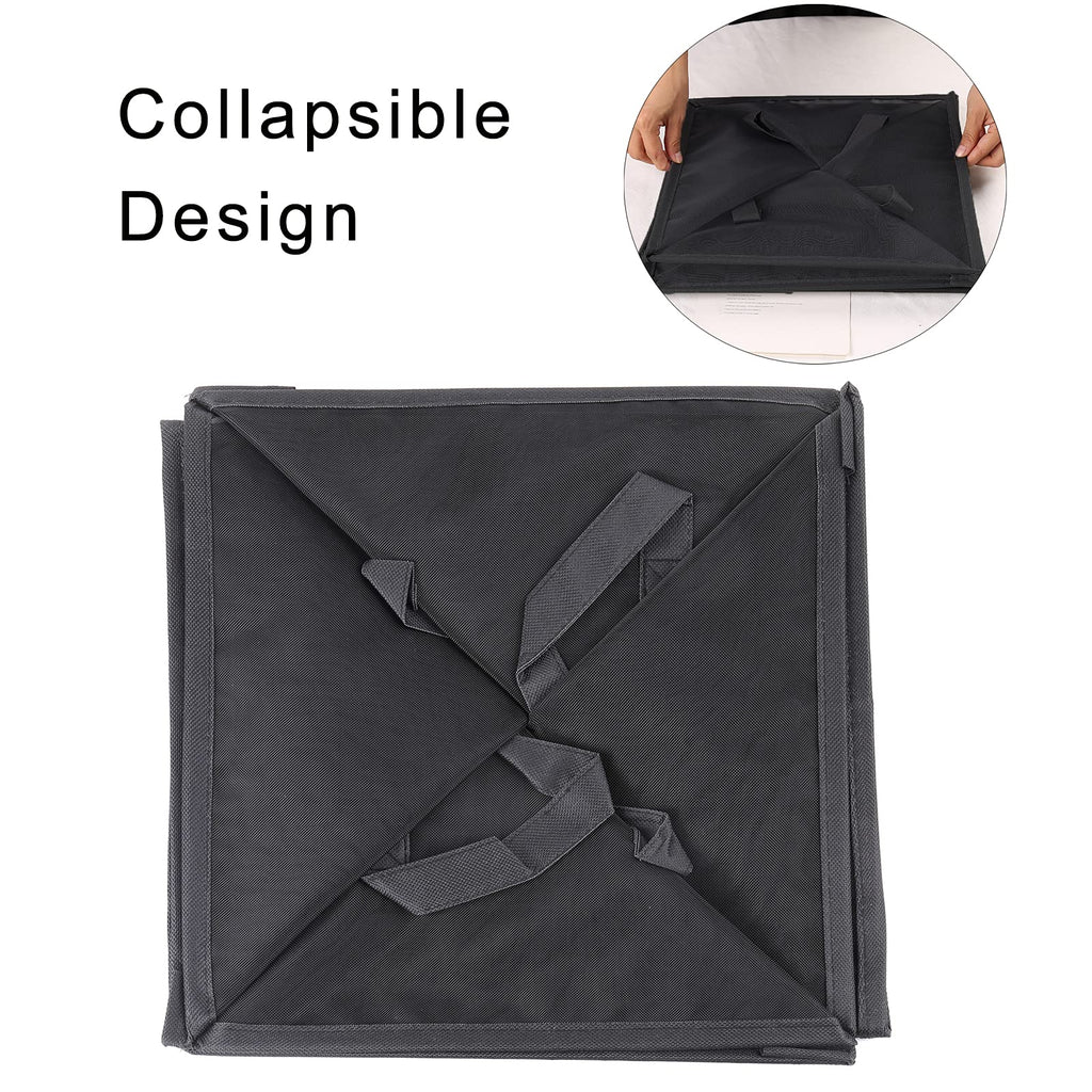 4Pcs Pop Up Laundry Baskets, 13 Inch Collapsible Mesh Popup Clothes Hampers, Portable and Foldable Washing Bin with