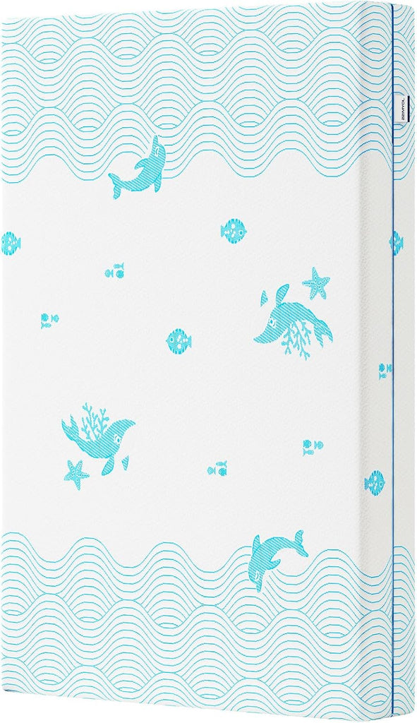 Breathable Crib & Toddler Mattress: Soft Cribs mattresses for Waterproof - 52" x 27.6" x 5" - Tencel Toddler Bed