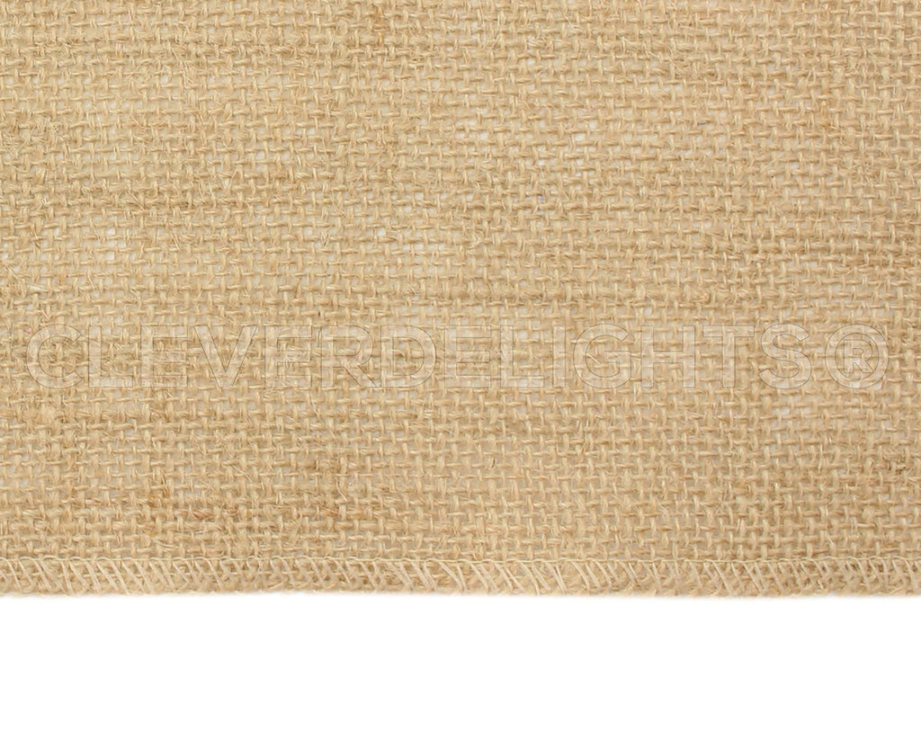 36" Premium Burlap Roll - 25 Yards - No-Fray Finished Edges
