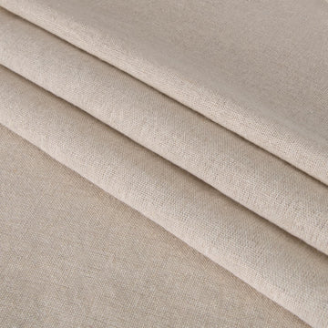 Linen Embroidery Fabric 10 Yard 62 Inch Wide, Natural White