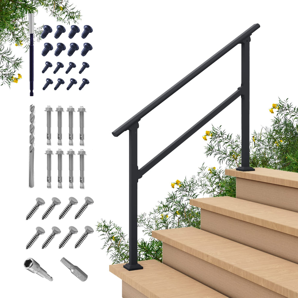CR Fence & Rail Handrails for Outdoor Steps | Casa Home Living