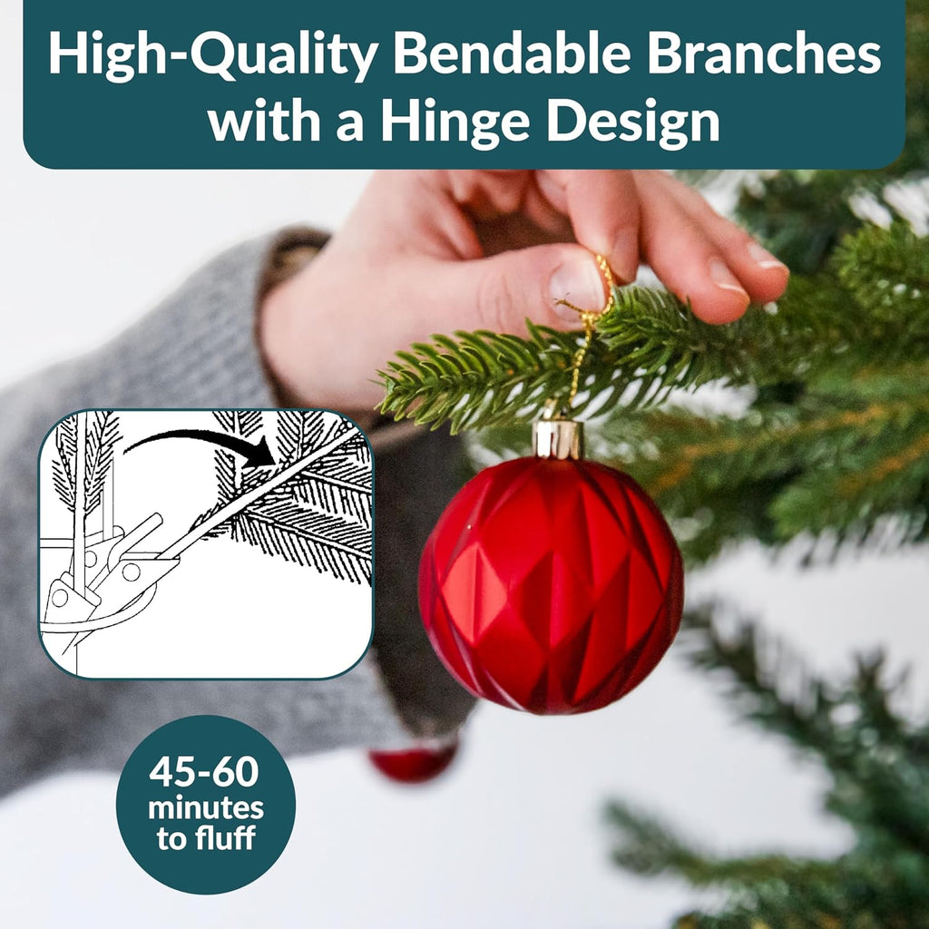 Stately and Slim Unlit Artificial Christmas Tree