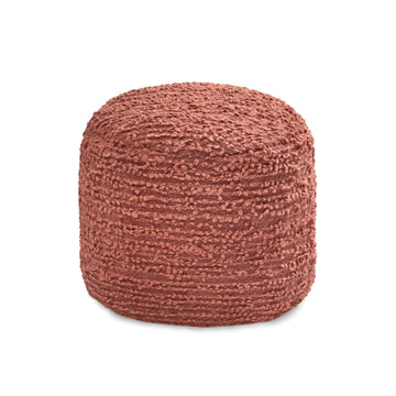 17" H x 22" W Handmade Pouf Ottoman & Couch