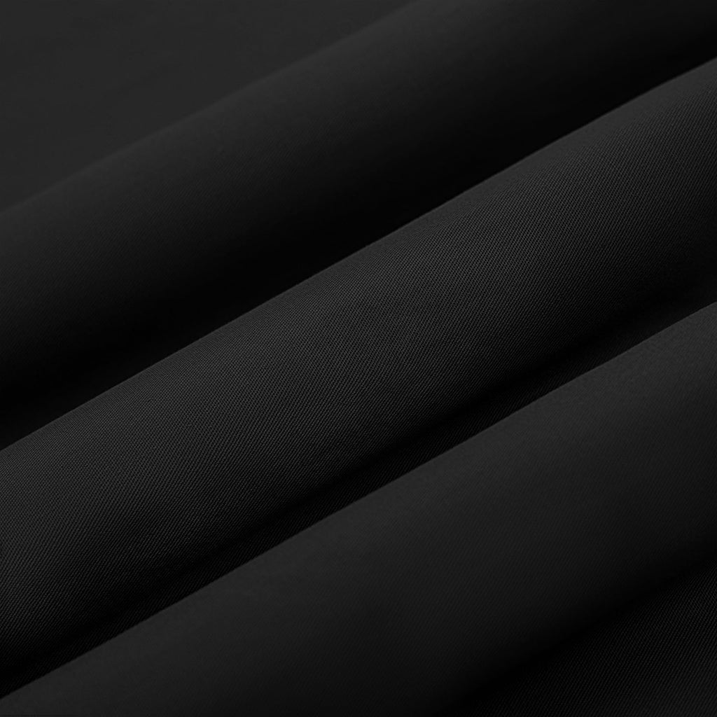 2 Yard Black Cotton Fabric 56 Inch Wide for DIY Crafts