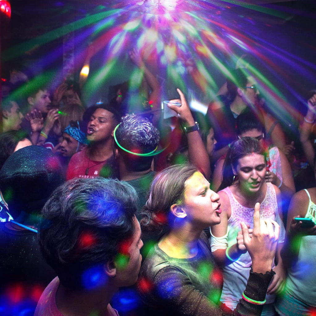 Disco Light Bulbs Rotating for Parties