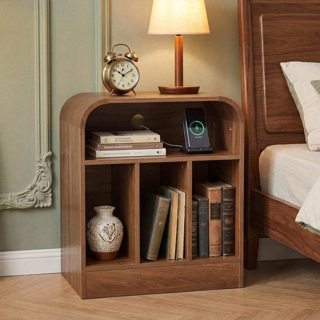 3 Tier Record Player Stand with Vinyl Storage