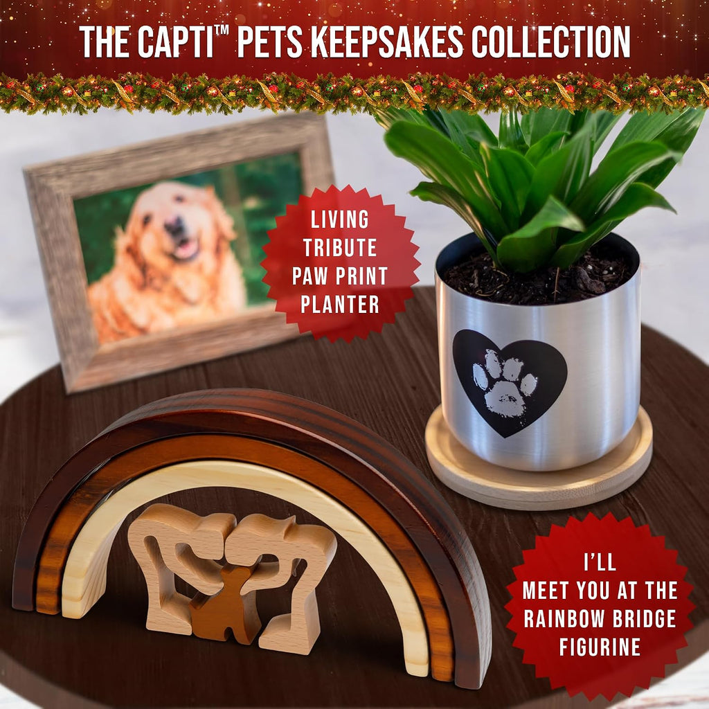 Rainbow Bridge Dog Memorial Gifts, Pet Memorial - I'll Meet You at The Rainbow Bridge - Pet Loss Gifts, Bereavement