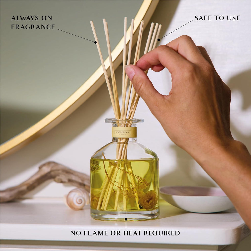 Morning Ritual Gift Box | Candle, Room Spray & Reed Diffuser | Bergamot & Jasmine | Invigorating Home Fragrance - Set of 3