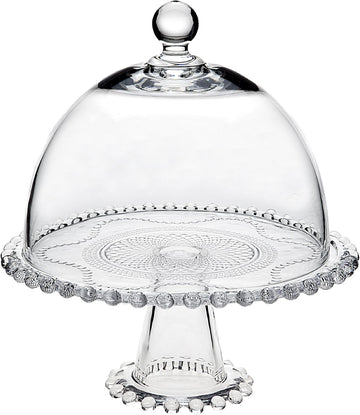 Cake Stand, Cake Platter, Pastry Stand, Pastry Platter, Dessert Stand with Cover, Easton 10.5in