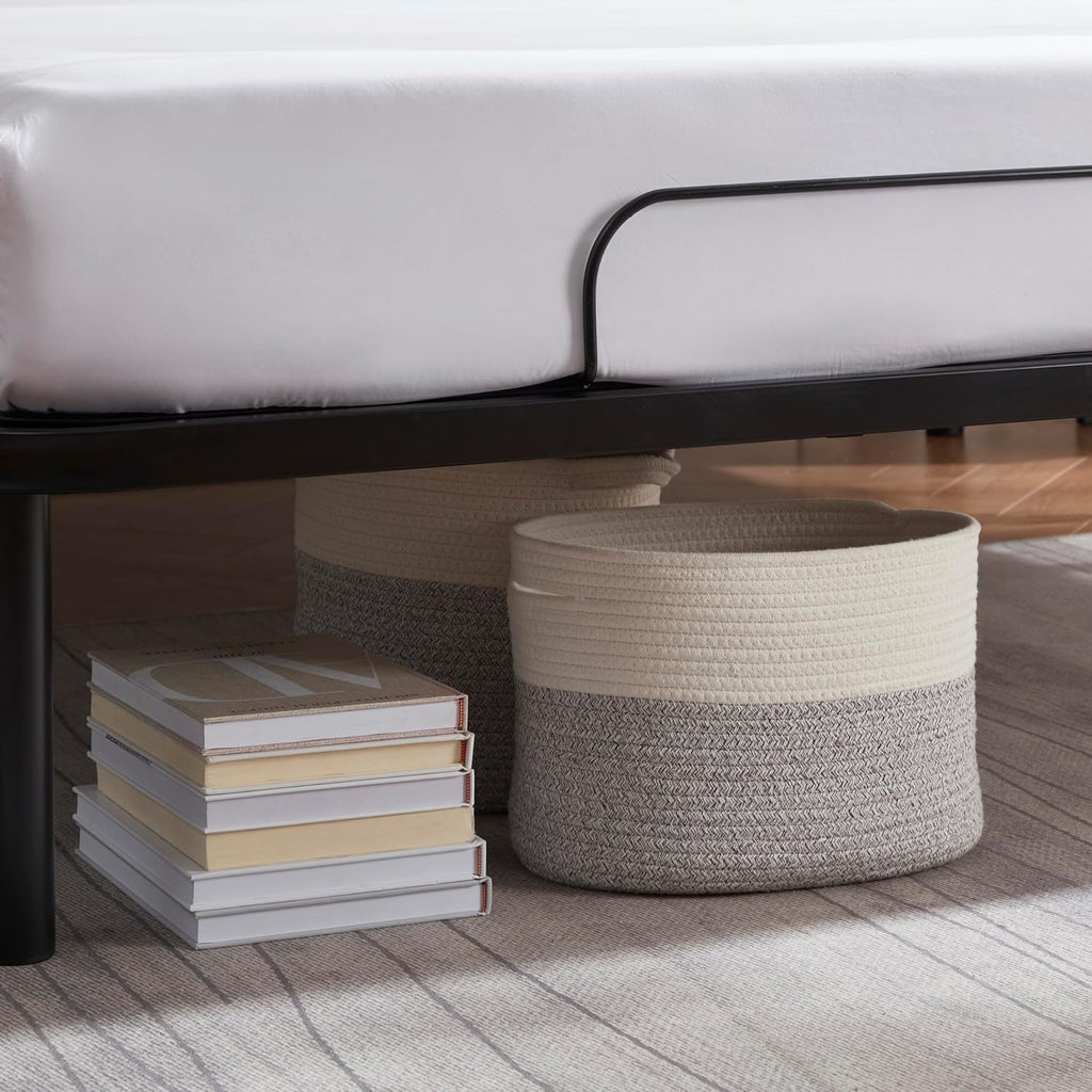 Basic Adjustable Bed Base, Queen Bed Frame, Motorized Head and Foot Incline, Adjustable Bed Frame, Wireless Remote